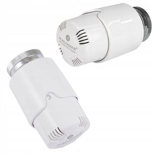 SCHLOSSER głowica termostatyczna Diamant Invest biała M30X1,5 do PURMO itp na Arena.pl