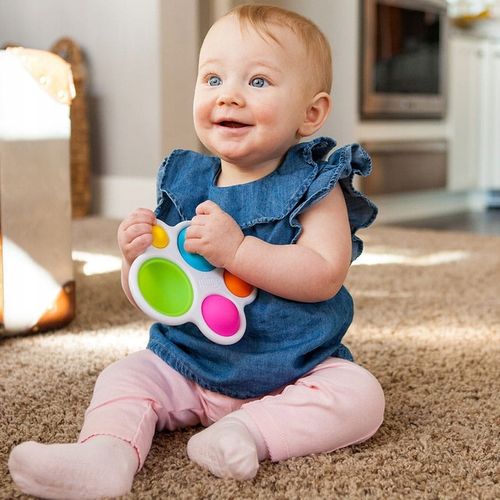 Bąbelki Dimpl Kolorowe POP PUSH Fat Brain Toys na Arena.pl