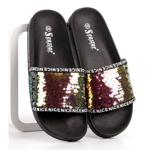 Cekinowe Klapki r.40 na Arena.pl