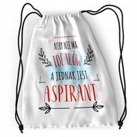 Plecak Dla Aspiranta Sportowy Szkolny Worek Torba Z Nadrukiem Ze Zdjęciem