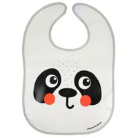 CANPOL ŚLINIAK WODOODPORNY ZMYWALNY REGULOWANY Z KIESZONKĄ PANDA