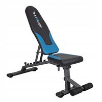 ŁAWKA TRENINGOWA STABILNA SKŁADANA REGULOWANA ŁAMANA UJEMNA SKOS THUNDER