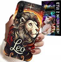 ETUI DO SAMSUNG GALAXY M16 5G - LEW, ZNAK ZODIAKU ASTRONOMIA, CASE + SZKŁO