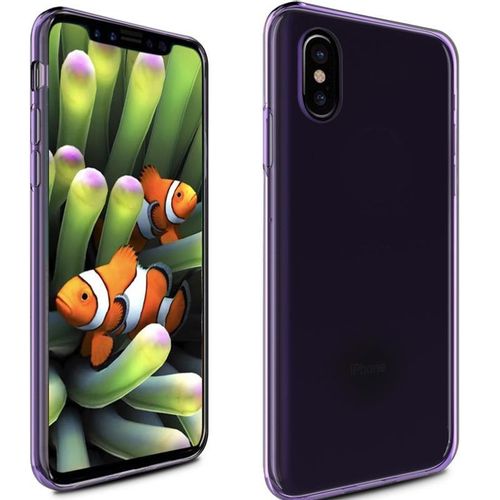 Zizo TPU Cover - Etui iPhone X (Purple) na Arena.pl