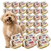 TufTuf mokra karma dla psa pasztet Mix Smaków tacka 36x300g Pasztet