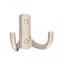 Wieszak meblowy WP-13, 2 ramienny, satyna mat - 2 sztuki