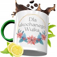 Kubek Zielony Dla Wujka Idealny Prezent Z Nadrukiem Ze Zdjęciem