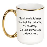 Duży Biało-Złoty 450 ml