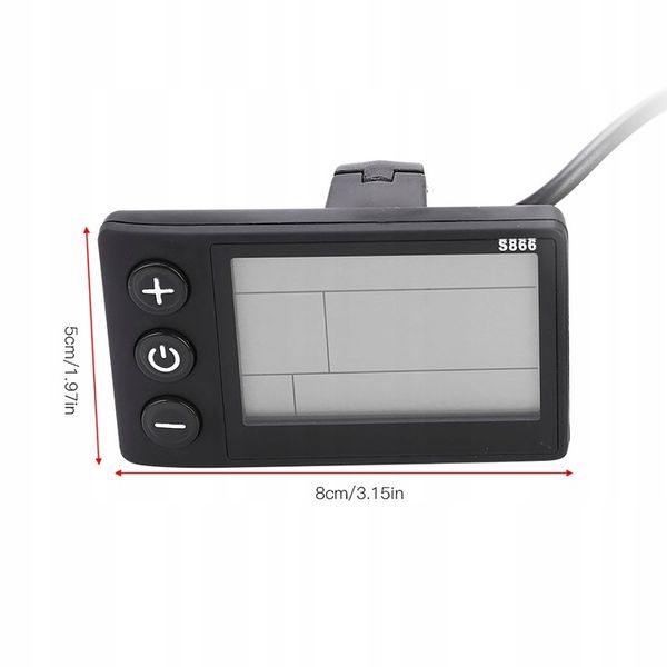 STEROWNIK WYŚWIETLACZA SILNIKA PANEL 250W LCD zdjęcie 15