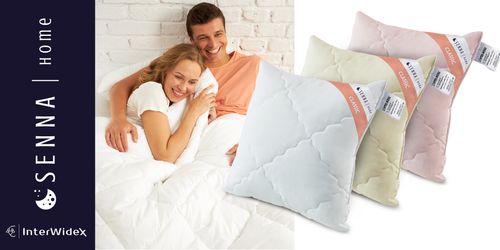 Poduszka 40x45cm CLASSIC COMFORT | Inter Widex | Kremowa na Arena.pl