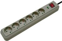 Brennenstuhl Surge Protector Grey 6 Ac