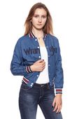 DAMSKA KURTKA PRZEJŚCIOWA WRANGLER BOMBER JACKET RETRO ACTIVE W412FD123 XS