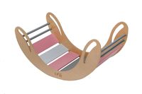 bujak drewniany Smile różowo-szary MAŁPISZON