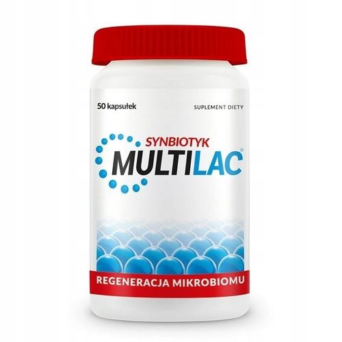 Multilac Probiotyk + Synbiotyk Technologia MURE 50 Kapsułek na Arena.pl