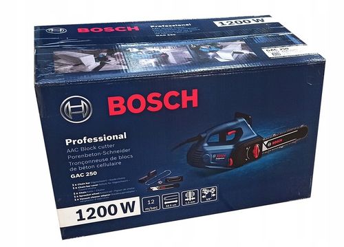 Piła do betonu komórkowego BOSCH GAC 250 25 cm Silka pustak cegła na Arena.pl