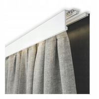 Maskownica Listwa Karniszowa Profil do LED Polimer Biała 10 x 300cm (2x150)