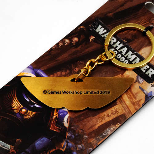 Ultramarines | 7 cm | Metal | Brelok | Warhammer 40k na Arena.pl