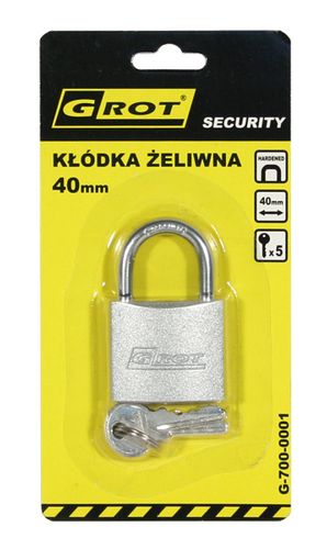 kłódka żeliwna 40mm - g-700-0001 na Arena.pl