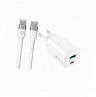 Szybka ładowarka GaN 45W 2 wejścia USB i USB-C z kablem do Nokia G11