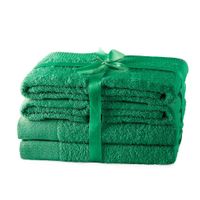 Zestaw Ręczników 2*70x140 + 4*50x100 zielony AmeliaHome