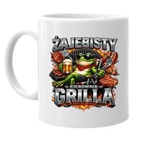 Żajebisty kierownik grilla - kubek na prezent
