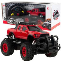 SAMOCHÓD ZDALNIE STEROWANY TERENOWY RC AUTO NA PILOTA KIEROWNICA off road