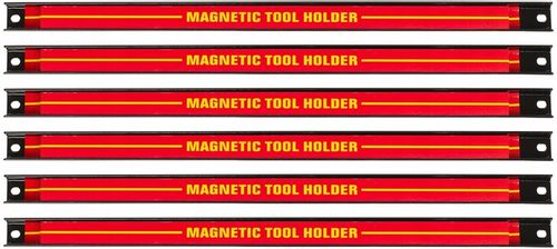 LISTWA MAGNETYCZNA LISTWY MAGNETYCZNE NA NARZĘDZIA 6 SZTUK DŁUGOŚĆ 46 cm na Arena.pl