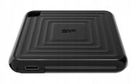 Dysk SSD zewnetrzny Silicon Power PC60 1TB USB-C Czarny
