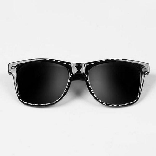 Okulary wayfarery NERDY kujonki - NITKA zdjęcie 3