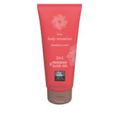 Żel/Sprej-Shiatsu 2In1 Massage-Glide Strawberry Scent 200Ml.