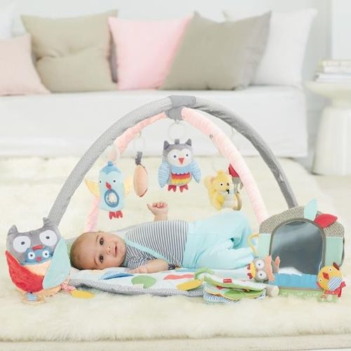 Mata Edukacyjna Treetop Grey/Pastel na Arena.pl