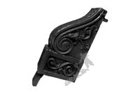 ODBÓJ NR 5 ŻELIWNY - TRÓJKĄTNY WĄSKI BRAMOWY ŚCIENNY ROGOWY DO BRAMY ŻELIWNY