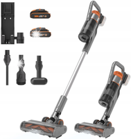Odkurzacz pionowy WORX WX038 2x2Ah bezszczotkowy 25 kPA 56 min LED