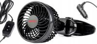 WIATRAK SAMOCHODOWY NA KLIPS WENTYLATOR DO AUTA POD GNIAZDO ZAPALNICZKĘ 12V