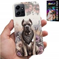 ETUI DO XIAOMI NOTE 12 4G - PSIE RASY PSIE WZORY POKROWIEC + FOLIA