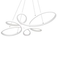 Nowoczesna lampa wisząca do salonu Fly 345619131 LED 32W 4000K biała