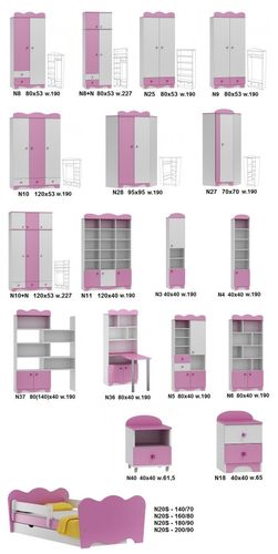stolik do pokoju dziecka MAJA N17 stolik dla dzieci 110x60 w.50 na Arena.pl