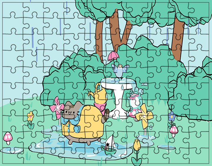 Puzzle Pusheen zdjęcie 1