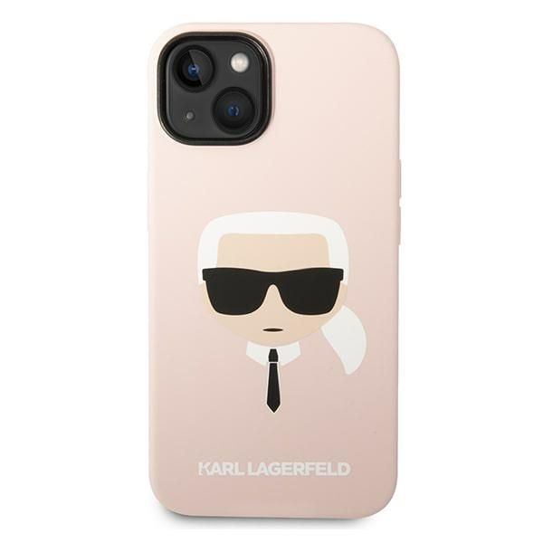 Etui Karl Lagerfeld do iPhone 15 Plus, iPhone 14 Plus, Różowy zdjęcie 3