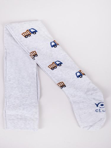 Rajstopy chłopięce bawełniane we wzory 3PAK 128-134 YOCLUB na Arena.pl