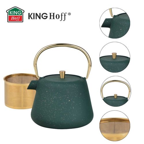 zaparzacz żeliwny imbryk 1l z filtrem kinghoff kh-1933 na Arena.pl