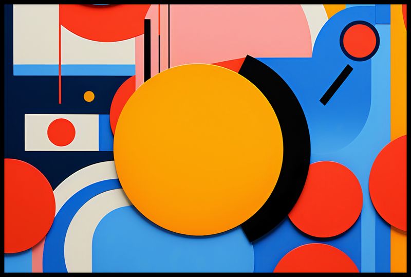 Plakat 91,5x61cm Kalejdoskop Emocji zdjęcie 2