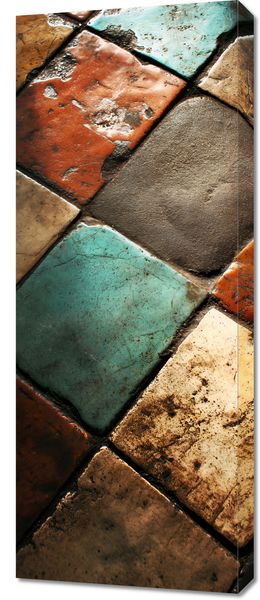 Obraz 40x100cm Ceramiczna Kompozycja zdjęcie 1