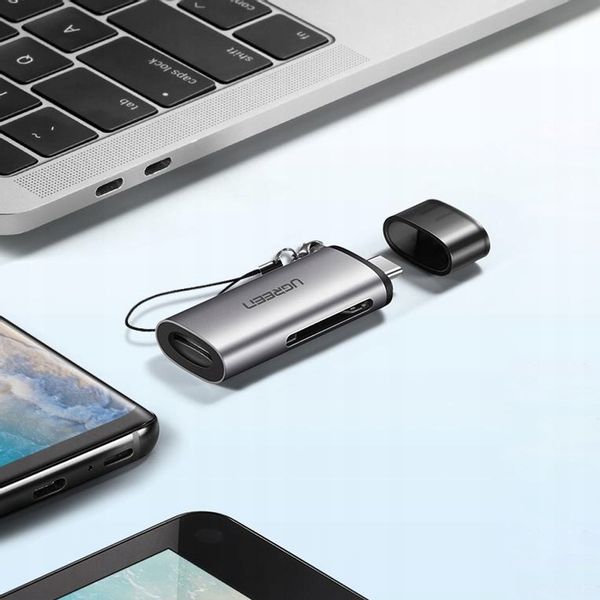 Ugreen Czytnik Kart Sd / Micro Na Usb / Usb-C 3.0 zdjęcie 7