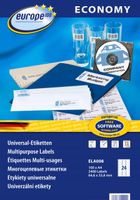 Etykiety Avery Zweckform 64,6 x 33,8 mm 2400 sztuk