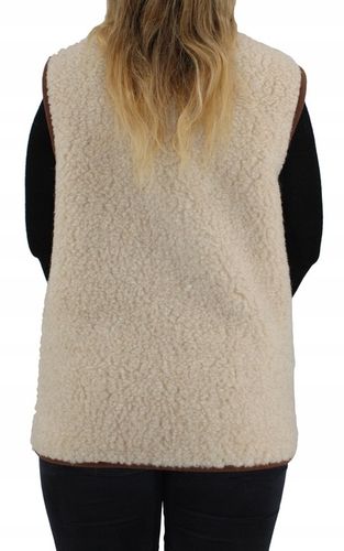 Kamizelka damska wełniana MERINO 100%, ciepła, rozmiar L na Arena.pl