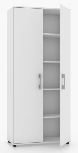 Szafa biurowa regał G 80 2d biała 80 cm, 5 półek na Arena.pl