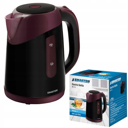 Mały Czajnik Elektryczny SMARTON WK 110 1 Litr MOC 1200W OROTOWY 360 na Arena.pl