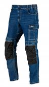 Spodnie robocze jeansowe męskie slim 280g niebieskie Lahti Pro L40550 L