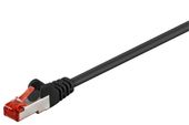 MicroConnect F/UTP CAT6 10m Black PVC